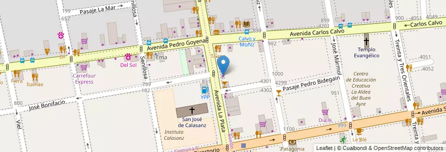 Mapa de ubicacion de Herramil, Boedo en Аргентина, Буэнос-Айрес, Comuna 5, Буэнос-Айрес.