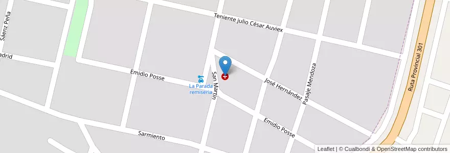 Mapa de ubicacion de HL hospital de Lules en آرژانتین, Tucumán, Departamento Lules, Municipio De Lules, San Isidro De Lules.