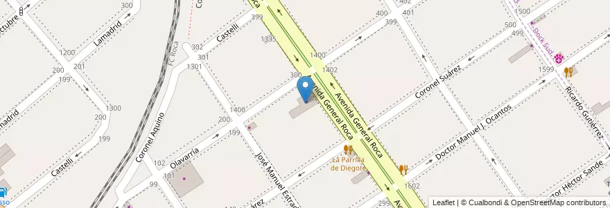 Mapa de ubicacion de Honda duReittz en Argentinië, Buenos Aires, Partido De Avellaneda, Avellaneda.