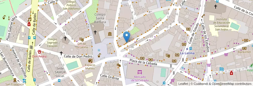 Mapa de ubicacion de Hopper en Spanien, Autonome Gemeinschaft Madrid, Autonome Gemeinschaft Madrid, Área Metropolitana De Madrid Y Corredor Del Henares, Madrid.