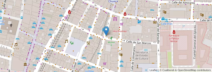 Mapa de ubicacion de Hot Now en Испания, Мадрид, Мадрид, Área Metropolitana De Madrid Y Corredor Del Henares, Мадрид.