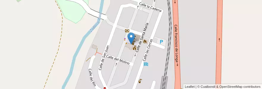 Mapa de ubicacion de Hotel Arganzón Plaza en Испания, Страна Басков, Кастилия И Леон, Алава, Бургос, Ebro, La Puebla De Arganzón.