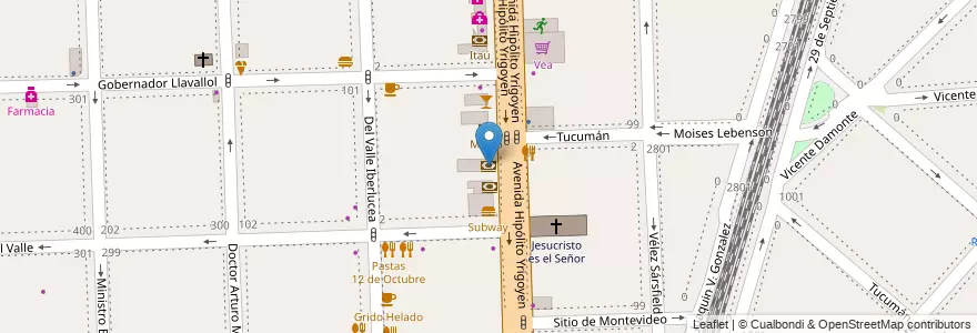Mapa de ubicacion de HSBC en Аргентина, Буэнос-Айрес, Partido De Lanús, Lanús Oeste.
