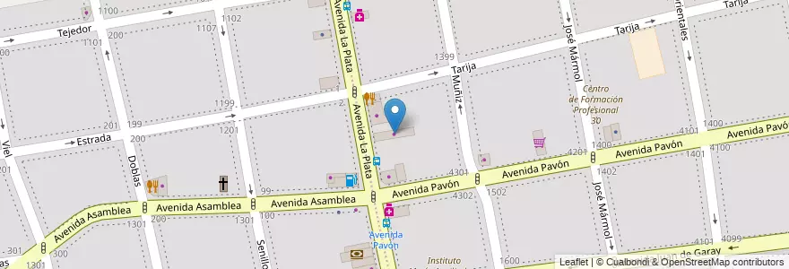 Mapa de ubicacion de Hyundai Service, Boedo en Arjantin, Ciudad Autónoma De Buenos Aires, Comuna 5, Buenos Aires.