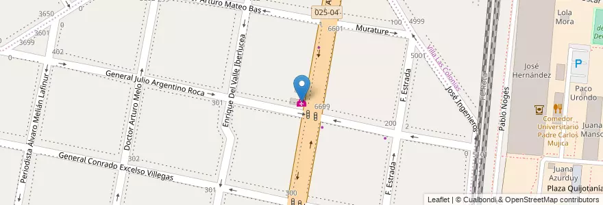 Mapa de ubicacion de IBA Centro Medico en Argentinien, Provinz Buenos Aires, Partido De Lanús, Remedios De Escalada.