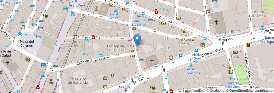 Mapa de ubicacion de Ibast en Испания, Мадрид, Мадрид, Área Metropolitana De Madrid Y Corredor Del Henares, Мадрид.