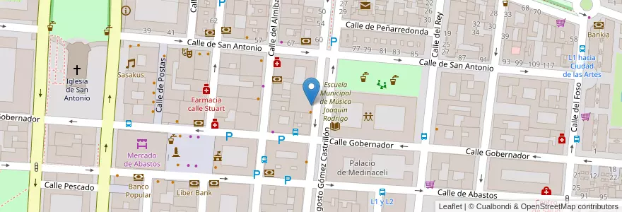 Mapa de ubicacion de IberCaja en Spagna, Comunidad De Madrid, Comunidad De Madrid, Las Vegas, Aranjuez.