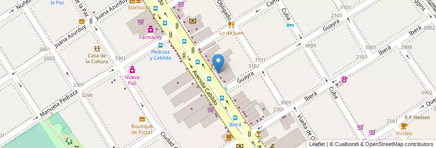 Mapa de ubicacion de ICBC, Nuñez en Arjantin, Ciudad Autónoma De Buenos Aires, Buenos Aires, Comuna 13.