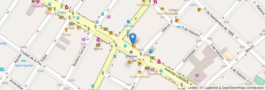 Mapa de ubicacion de ICBC, Palermo en Argentinië, Ciudad Autónoma De Buenos Aires, Buenos Aires, Comuna 14.