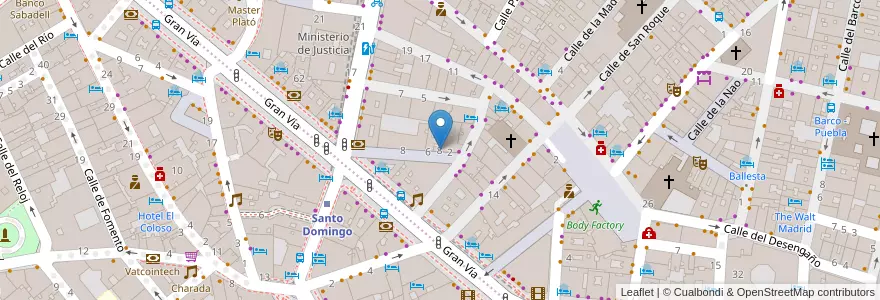 Mapa de ubicacion de IED Madrid en İspanya, Comunidad De Madrid, Comunidad De Madrid, Área Metropolitana De Madrid Y Corredor Del Henares, Madrid.