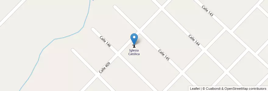 Mapa de ubicacion de Iglesia Católica, Arturo Segui en Аргентина, Буэнос-Айрес, Partido De La Plata, Arturo Seguí.