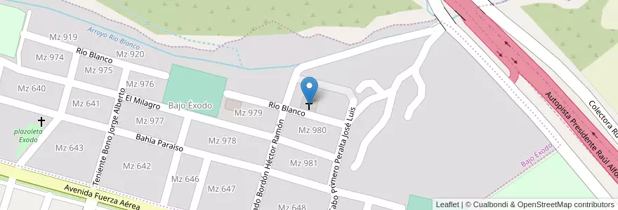 Mapa de ubicacion de Iglesia Del Nazareno Elim en アルゼンチン, フフイ州, Departamento Doctor Manuel Belgrano, Municipio De San Salvador De Jujuy, Alto Comedero.