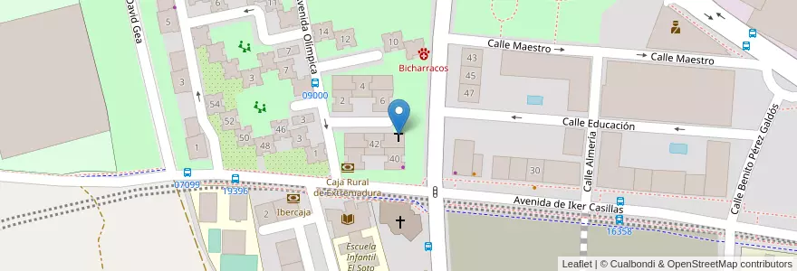 Mapa de ubicacion de Iglesia Evangélica Buenas Noticias en Spain, Community Of Madrid, Community Of Madrid, Área Metropolitana De Madrid Y Corredor Del Henares, Móstoles.