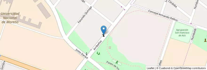 Mapa de ubicacion de Iglesia Evangélica Mi Amigo Fiel en Argentina, Buenos Aires, Partido De Moreno, Moreno.