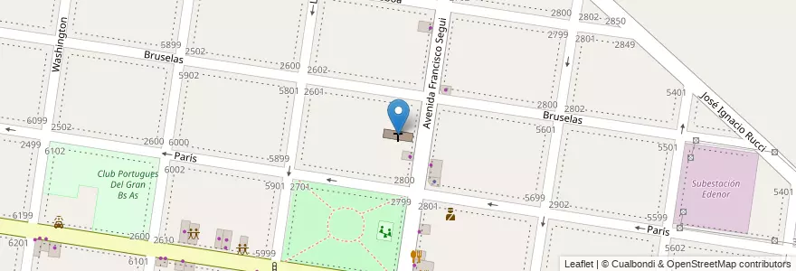 Mapa de ubicacion de Iglesia Neva Apostolica en Argentinië, Buenos Aires, Partido De La Matanza, Isidro Casanova.