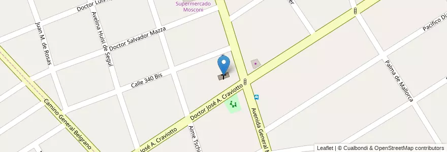 Mapa de ubicacion de Iglesia Visión de Futuro - Templo Quilmes Oeste en Аргентина, Буэнос-Айрес, Partido De Quilmes.