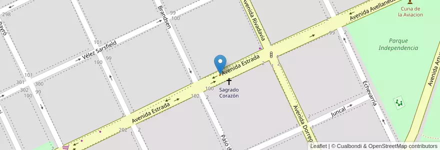 Mapa de ubicacion de Iglu en アルゼンチン, ブエノスアイレス州, Partido De Tandil, Tandil.