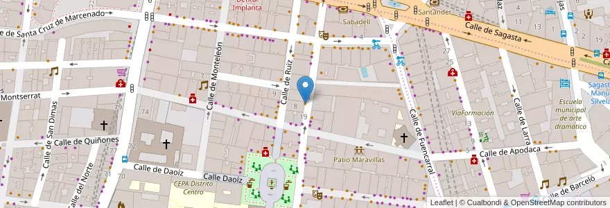 Mapa de ubicacion de Il Regno di Napoli en Sepanyol, Comunidad De Madrid, Comunidad De Madrid, Área Metropolitana De Madrid Y Corredor Del Henares, Madrid.