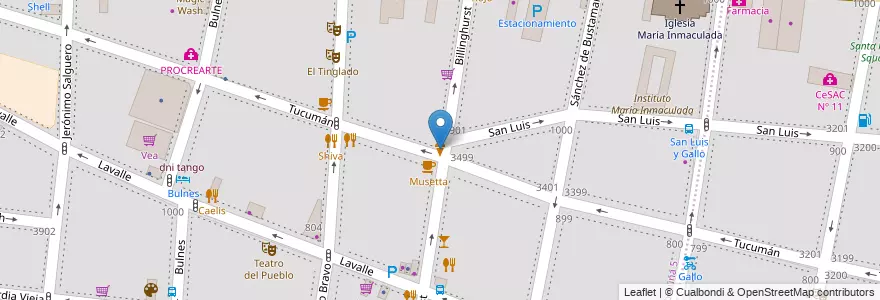 Mapa de ubicacion de Il Volo, Almagro en Argentina, Ciudad Autónoma De Buenos Aires, Comuna 5, Buenos Aires.