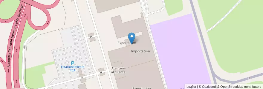 Mapa de ubicacion de Importación en Arjantin, Buenos Aires, Partido De Ezeiza, Aeropuerto Internacional Ezeiza.