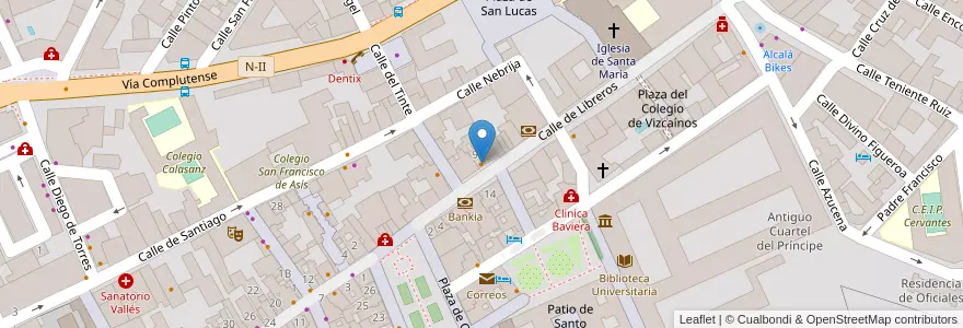 Mapa de ubicacion de Indalo en Spagna, Comunidad De Madrid, Comunidad De Madrid, Área Metropolitana De Madrid Y Corredor Del Henares, Alcalá De Henares.