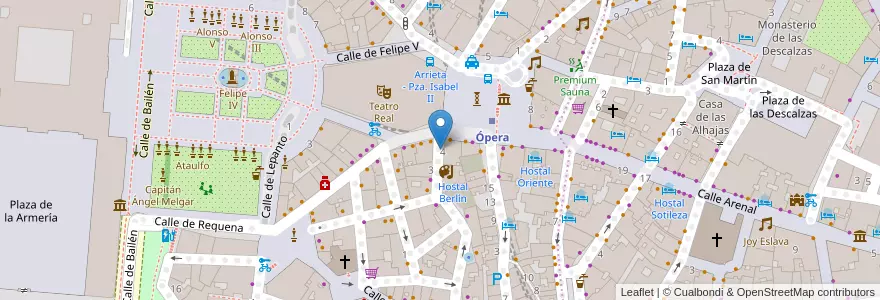Mapa de ubicacion de INDEPENDENCIA, CALLE, DE LA,4 en Spanje, Comunidad De Madrid, Comunidad De Madrid, Área Metropolitana De Madrid Y Corredor Del Henares, Madrid.