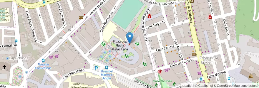 Mapa de ubicacion de Innovadent en Espanha, Andaluzia, Málaga, Málaga-Costa Del Sol, Málaga.