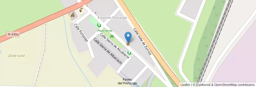 Mapa de ubicacion de Instalación de jóvenes agricultores en Espanha, Aragão, Saragoça, Zaragoza, Zuera.
