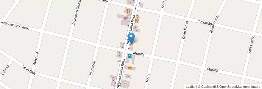 Mapa de ubicacion de Instinto Outdoor en Arjantin, Buenos Aires, Ituzaingó.