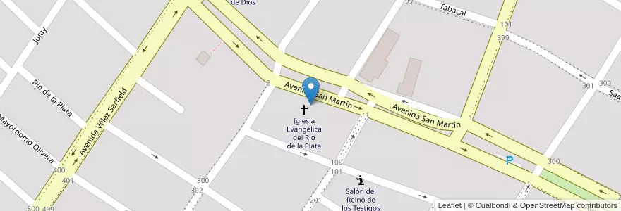 Mapa de ubicacion de Instituto Acuarela 1006 en アルゼンチン, ミシオネス州, Departamento Leandro N. Alem, Municipio De Leandro N. Alem, Leandro N. Alem.