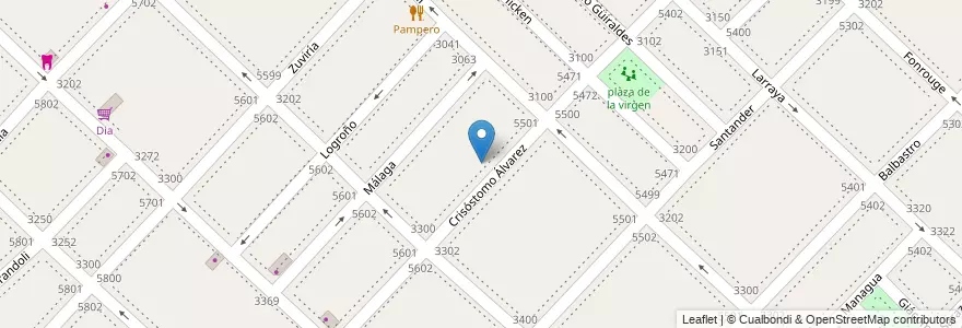 Mapa de ubicacion de Instituto Canto a la Vida, Villa Lugano en الأرجنتين, Ciudad Autónoma De Buenos Aires, Buenos Aires, Comuna 8.