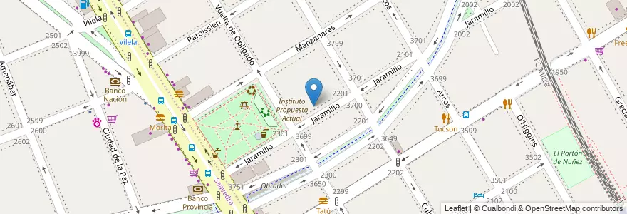 Mapa de ubicacion de Instituto Central Educativo de Buenos Aires, Nuñez en Argentinië, Ciudad Autónoma De Buenos Aires, Buenos Aires, Comuna 13.