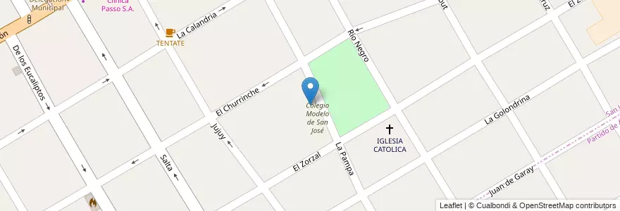 Mapa de ubicacion de Instituto Cervantes en Argentinië, Buenos Aires, Partido De Lomas De Zamora, San José.