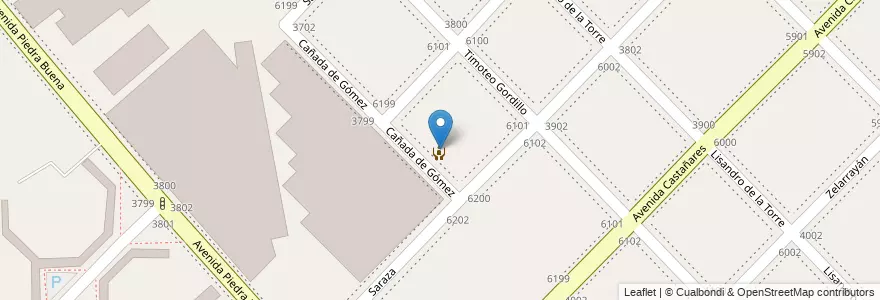 Mapa de ubicacion de Instituto de Formación Técnica Superior 02, Villa Lugano en 阿根廷, Ciudad Autónoma De Buenos Aires, 布宜诺斯艾利斯, Comuna 8.