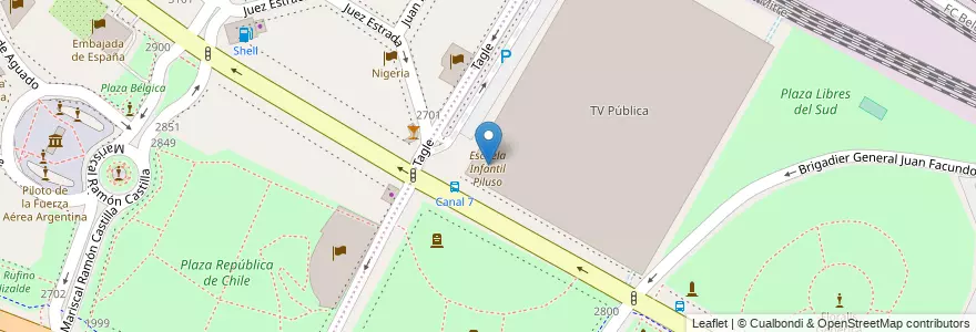 Mapa de ubicacion de Instituto de Formación Técnica Superior 15, Recoleta en Argentina, Autonomous City Of Buenos Aires, Comuna 2, Autonomous City Of Buenos Aires.