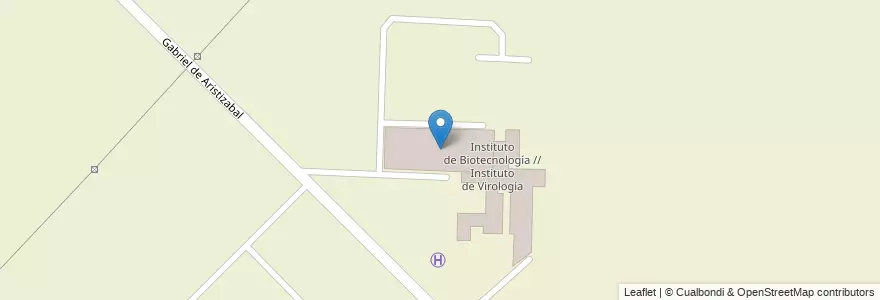 Mapa de ubicacion de Instituto de Patobiología en Argentina, Provincia Di Buenos Aires, Partido De Hurlingham, William C. Morris.