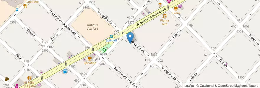 Mapa de ubicacion de Instituto Doctor Raþul Juan Gandini, Mataderos en Argentine, Ciudad Autónoma De Buenos Aires, Comuna 9, Buenos Aires.