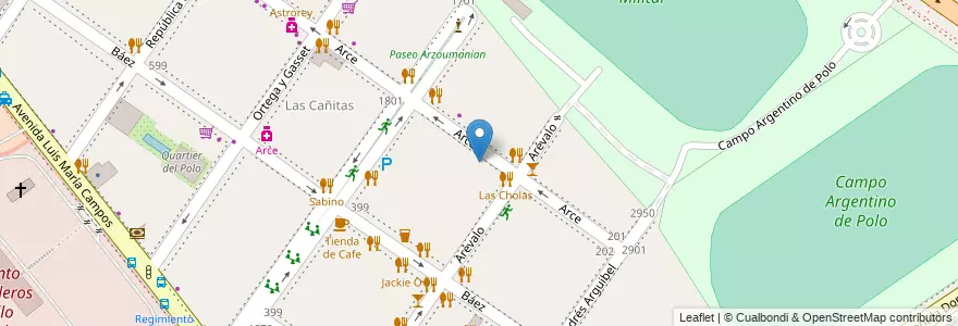 Mapa de ubicacion de Instituto Hogar San Benito, Palermo en Arjantin, Ciudad Autónoma De Buenos Aires, Buenos Aires, Comuna 14.