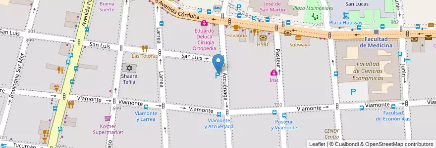 Mapa de ubicacion de Instituto Integral Talpiot, Balvanera en 阿根廷, Ciudad Autónoma De Buenos Aires, 布宜诺斯艾利斯.