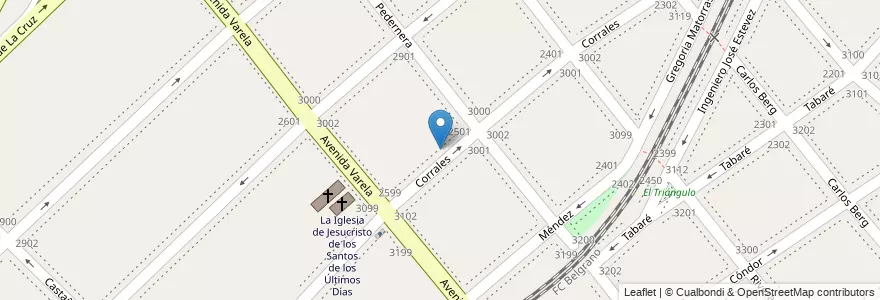 Mapa de ubicacion de Instituto Isaac Bakchellian, Villa Soldati en アルゼンチン, Ciudad Autónoma De Buenos Aires, ブエノスアイレス, Comuna 8.