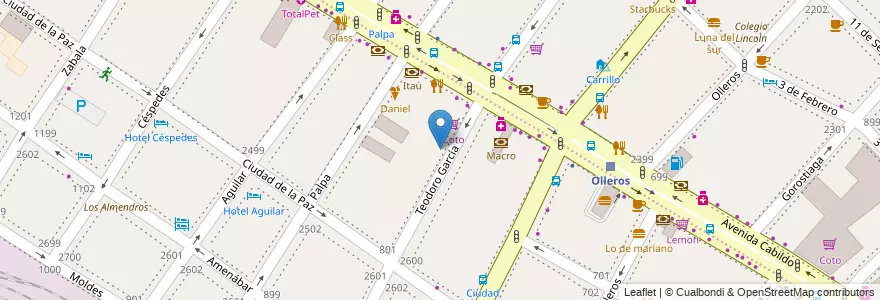 Mapa de ubicacion de Instituto Jorge Newbery, Colegiales en アルゼンチン, Ciudad Autónoma De Buenos Aires, ブエノスアイレス, Comuna 14.