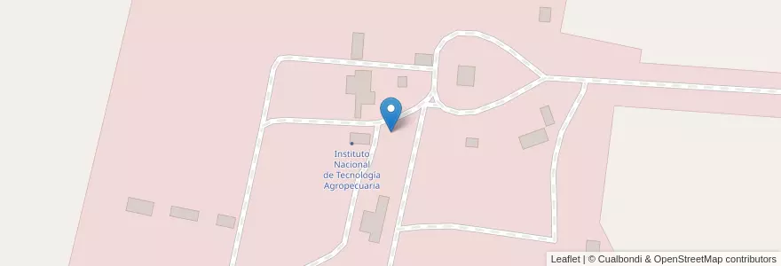 Mapa de ubicacion de Instituto Nacional de Tecnología Agropecuaria en 아르헨티나, Santa Fe, Departamento Iriondo, Municipio De Oliveros.