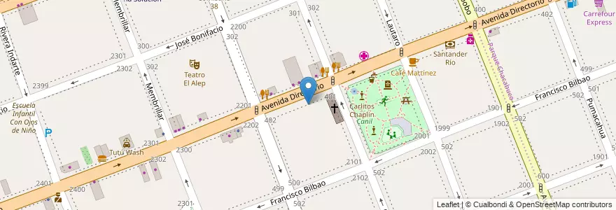 Mapa de ubicacion de Instituto Ntra. Sra. de la Misericordia, Flores en الأرجنتين, Ciudad Autónoma De Buenos Aires, Comuna 7, Buenos Aires.