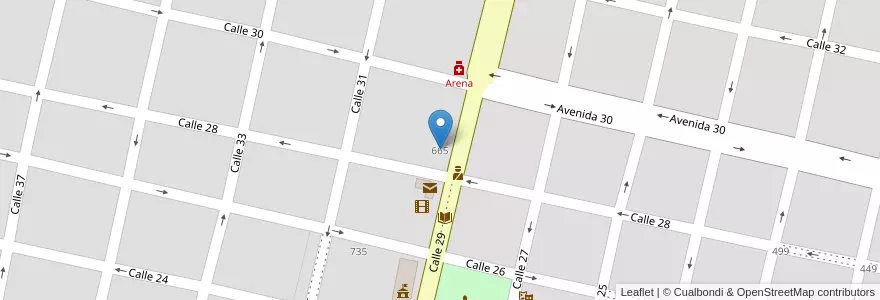 Mapa de ubicacion de Instituto Nuestra Señora De La Misericordia en アルゼンチン, ブエノスアイレス州, Partido De Mercedes, Mercedes.