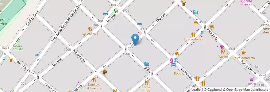 Mapa de ubicacion de Instituto Palermo Chico, Palermo en Argentinien, Ciudad Autónoma De Buenos Aires, Buenos Aires, Comuna 14.