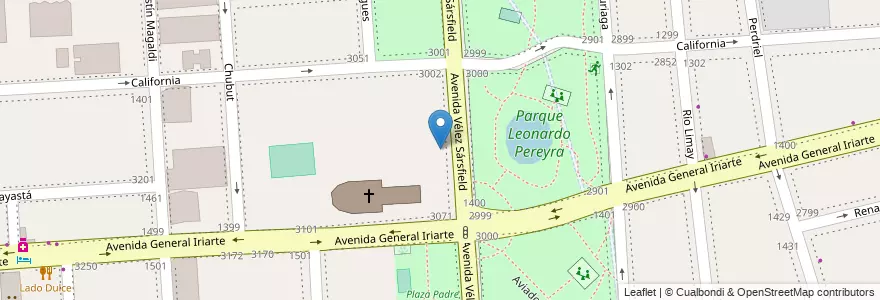 Mapa de ubicacion de Instituto Sagrado Corazón, Barracas en 阿根廷, Ciudad Autónoma De Buenos Aires, Comuna 4, 布宜诺斯艾利斯.