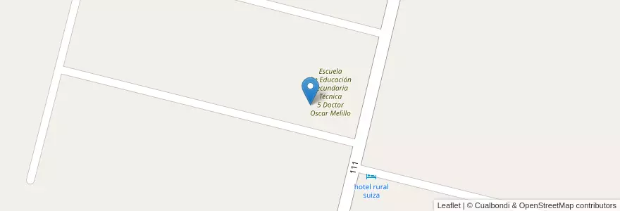 Mapa de ubicacion de Instituto Superior De Formacion Tecnica 195 en アルゼンチン, ブエノスアイレス州, Partido De Zárate.
