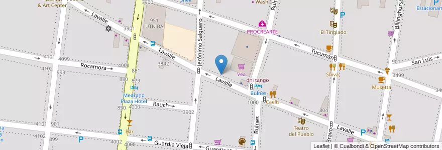Mapa de ubicacion de Instituto William C. Morris, Almagro en Argentina, Ciudad Autónoma De Buenos Aires, Buenos Aires.