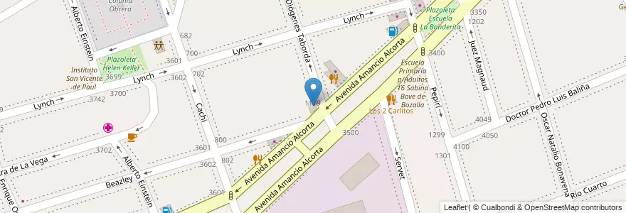 Mapa de ubicacion de Integral Pompeya, Nueva Pompeya en الأرجنتين, Ciudad Autónoma De Buenos Aires, Comuna 4, Buenos Aires.