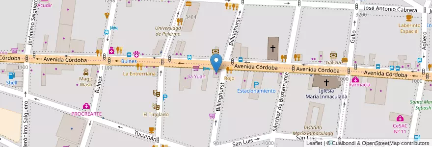 Mapa de ubicacion de International Motors, Almagro en Argentina, Autonomous City Of Buenos Aires, Autonomous City Of Buenos Aires.